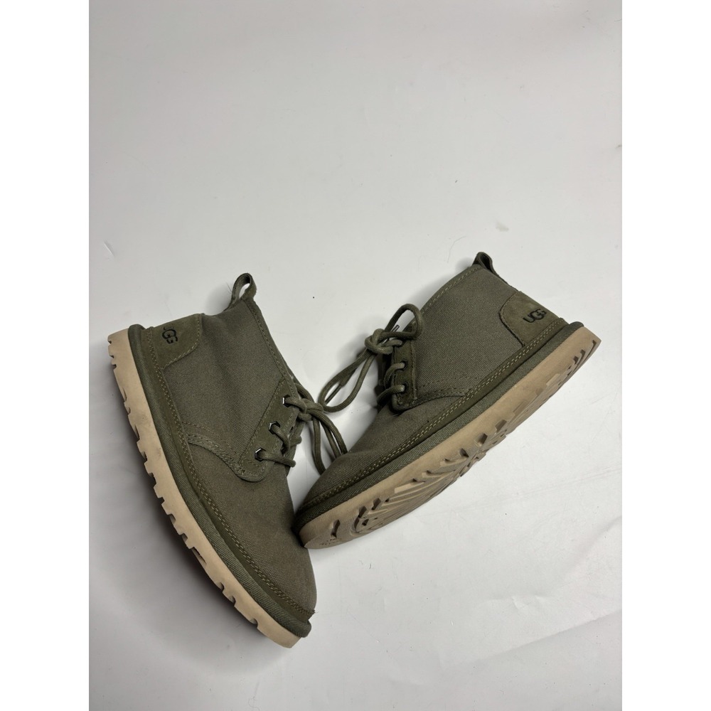 UGG Australia Womens 5 Neumel Boot Original Style 1094269 Olive Green Trendy EUC